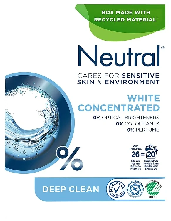 Neutral White Pulver Parfymefri 975g
