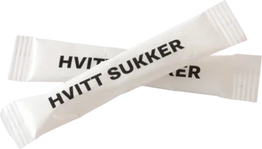 Sukkerrør Hvit 3 g Sukker, Kartong 1000 stk