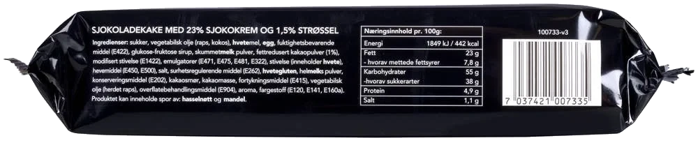Sjokoladekake Langpanne