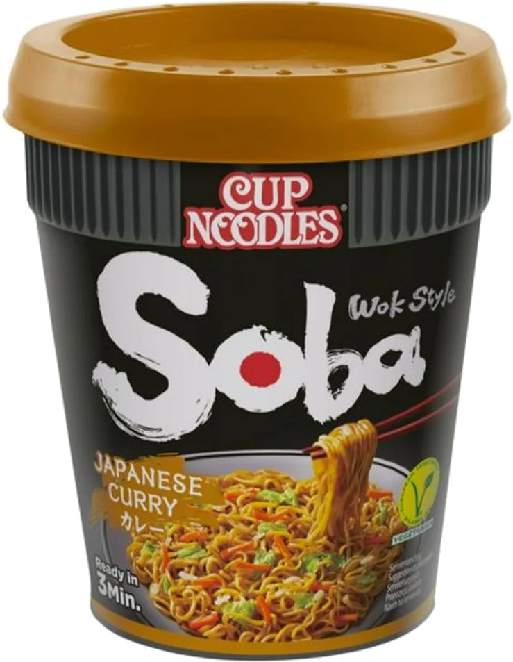 Nissin Soba Kopp Japan. Curry