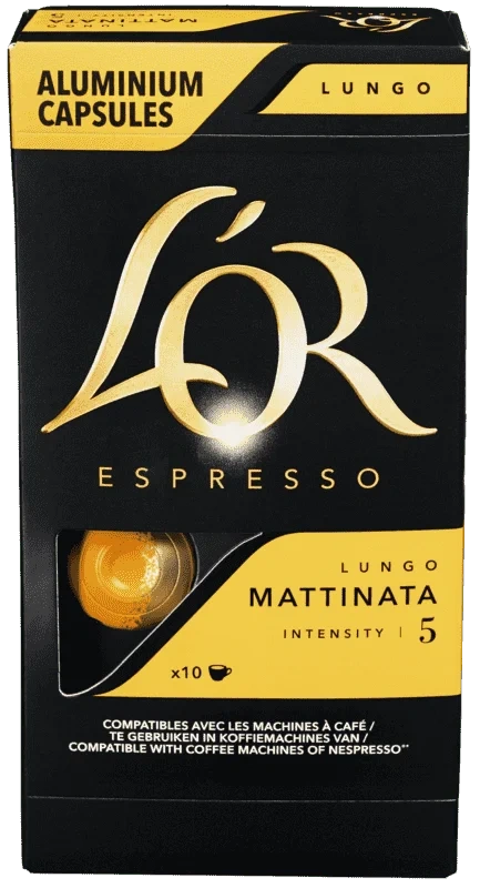 L'Or Kaffekapsler L Mattinata Utz 10stk