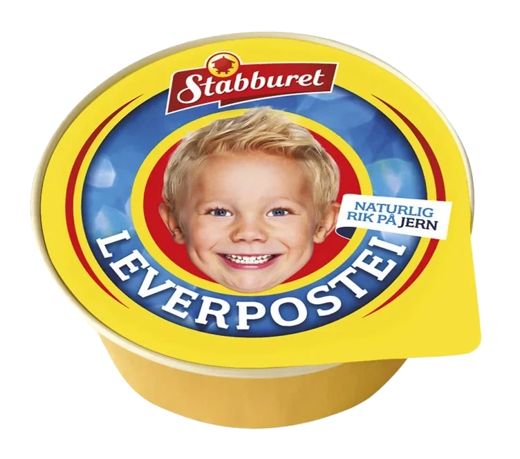 Leverpostei Porsjon/kuvert 70x22g