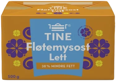 Fløtemysost H20 Lettere 500g Tine