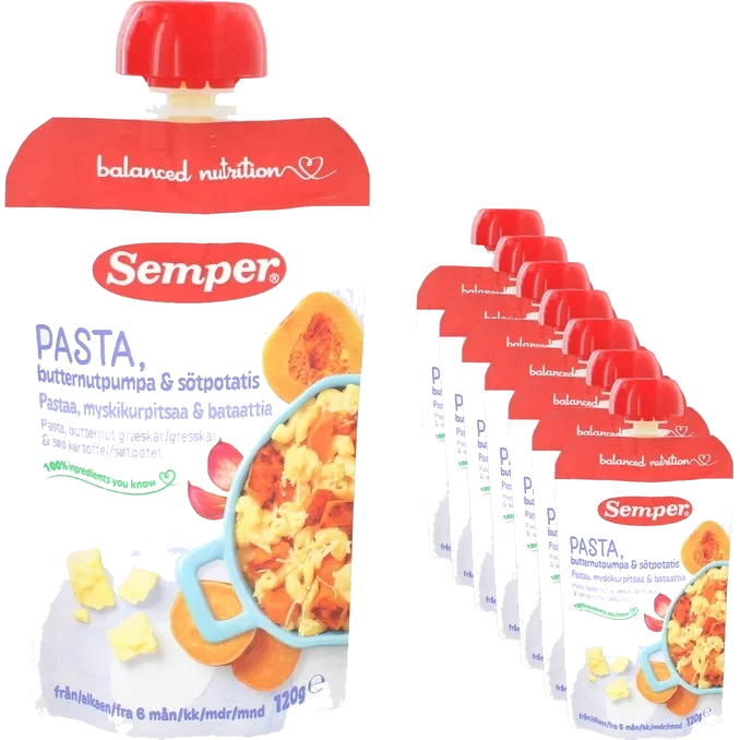 Klämmis Pasta 7-pack