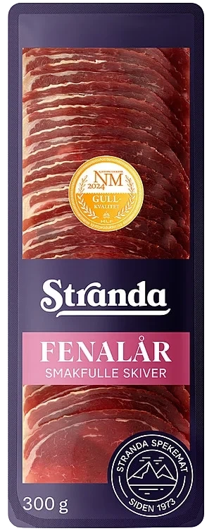 Fenalår skivet 250g Stranda