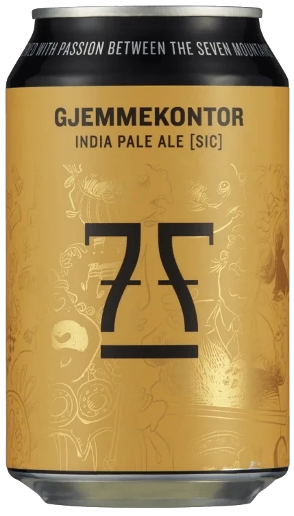 7fjell Gjemmekontor 0,33l boks
