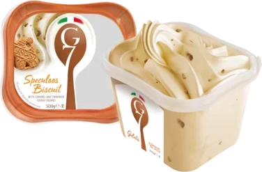 Speculoos Gelato Pepperkake Italiensk Iskrem 1l G7 Ekte Italiensk Iskrem