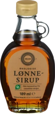 Økologisk lønnesirup Maks 10 per kunde, 189 ml