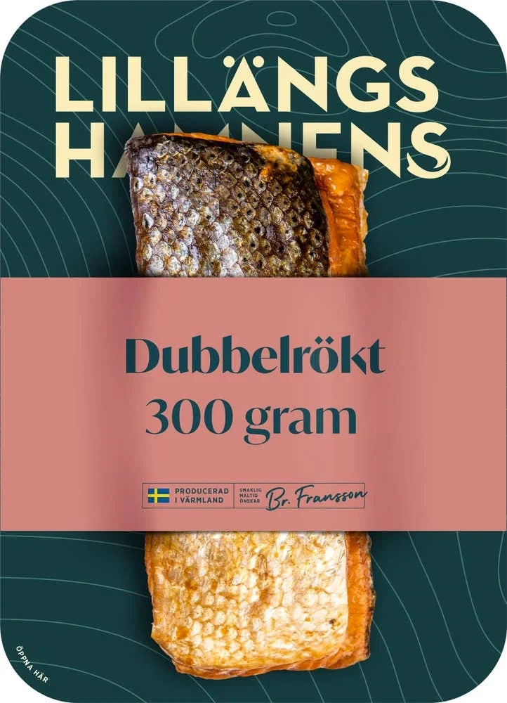 Dubbelrökt Laxfilé
