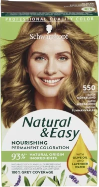 Natural & Easy 550 Mørkblond Hårfarge