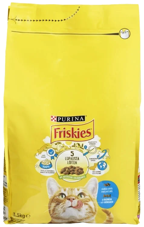 Friskies Laks/Grønnsaker 3,5kg Purina