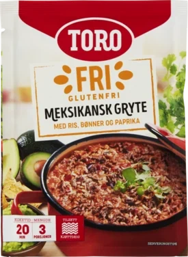 Glut.fri Meksikansk Gryte 183g Toro