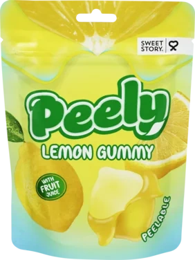 Peely Gummy Lemon 85g
