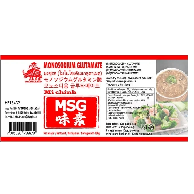 MSG Monosodium Glutamat