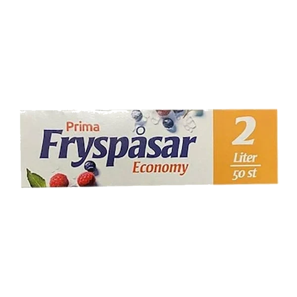 Fryseposer - 2 liter/50stk