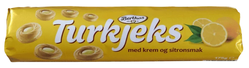 Berthas Turkjeks Sitron 175g