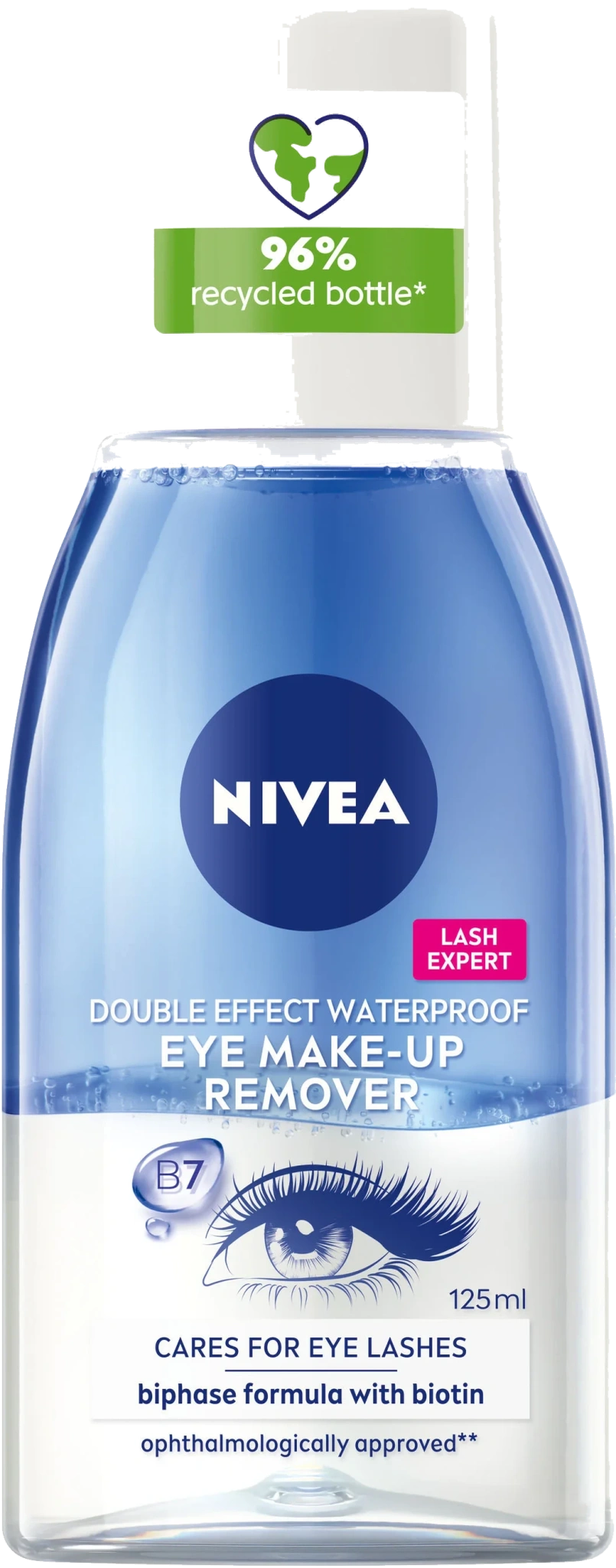 NIVEA Cleansing Double Effect Waterproof Eye Make-up Remover 125 ml
