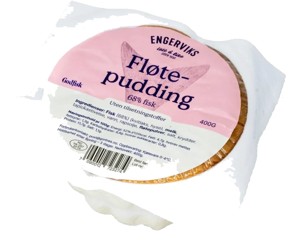 Fløtepudding 68%