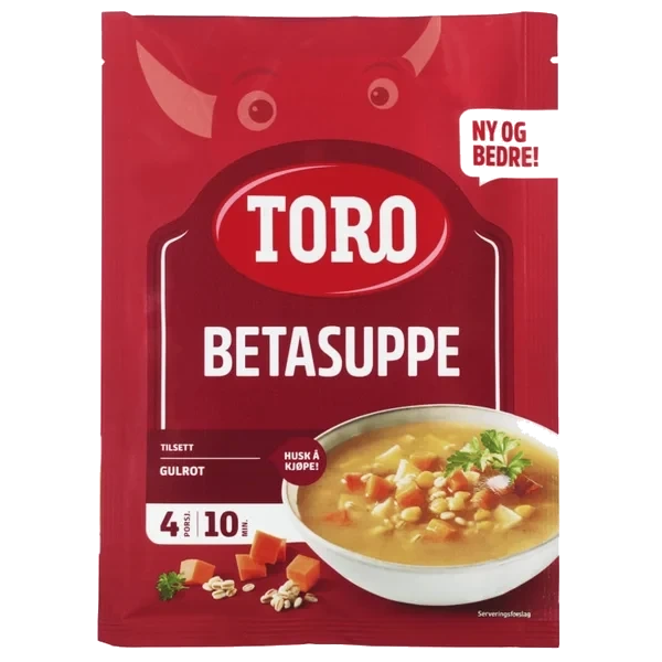 Betasuppe 112g Toro