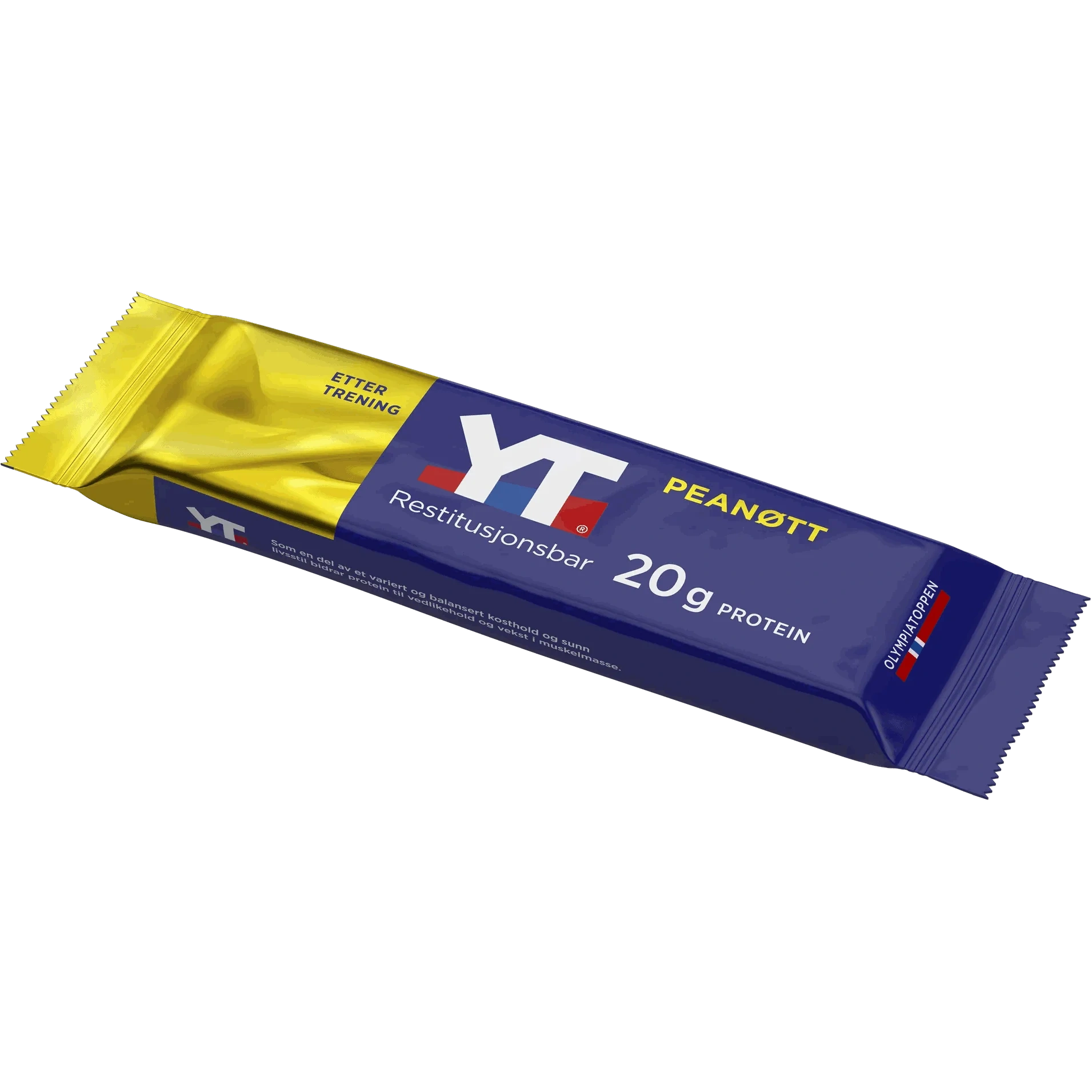 YT Restitusjonsbar Peanøtt 65 g