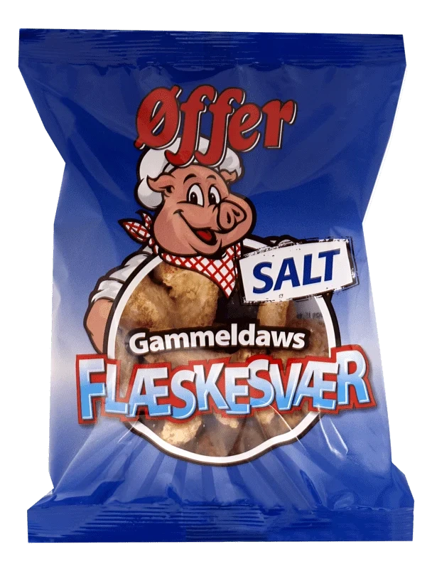 Øffer Flæskesvor 75g Ok Snacks