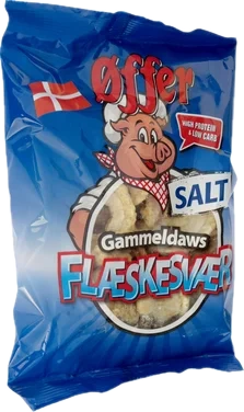 Flæskesvor Salt 75g Øffer