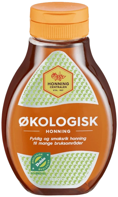 Honningcentralen Flytende Økologisk Honning 350g