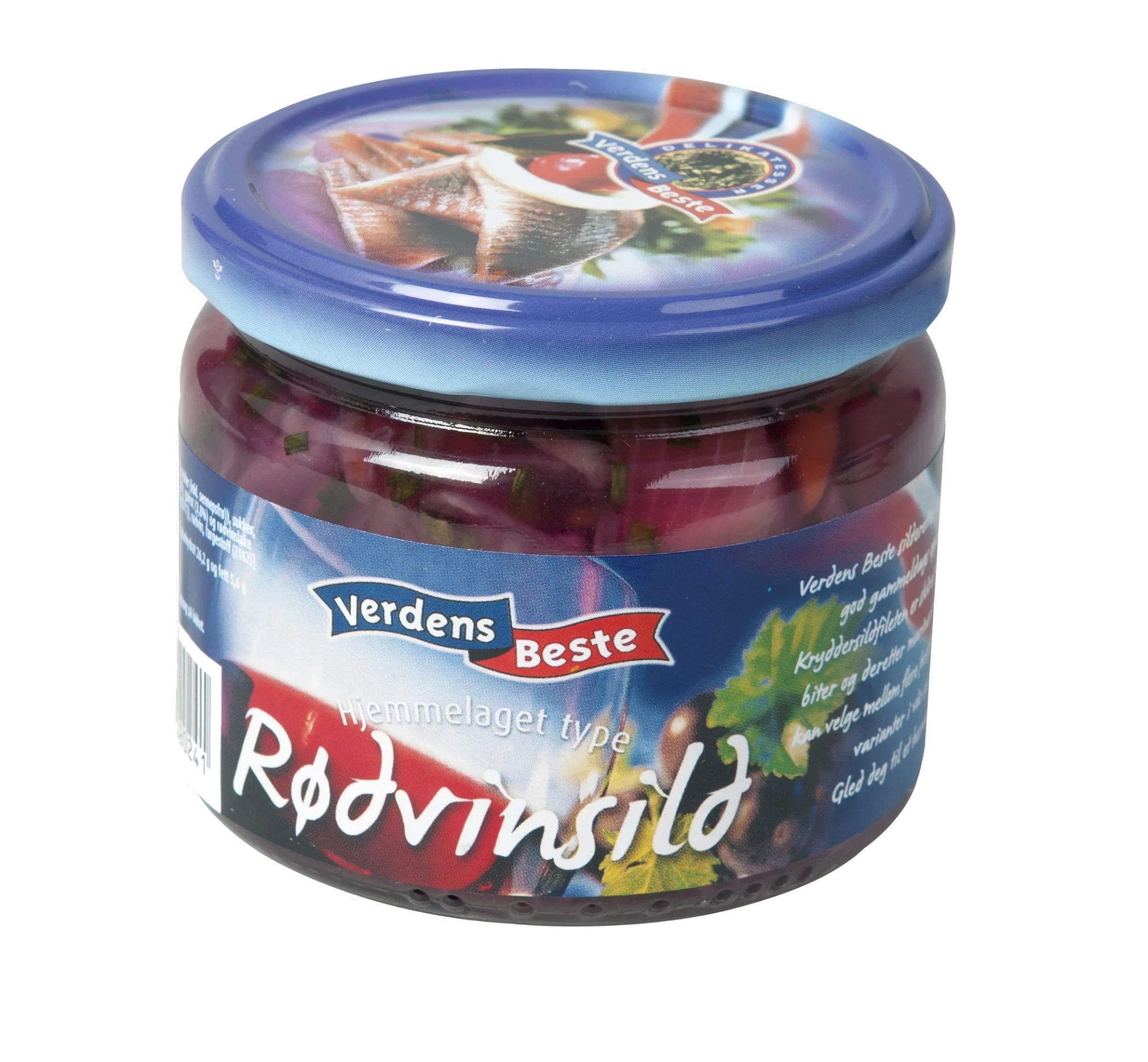 Rødvinsild 320g Verdens Beste