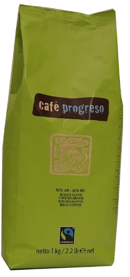 Cafe Progreso Espressobønner 1kg