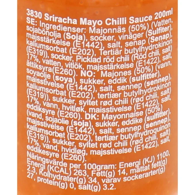 Sriracha Mayo Chili