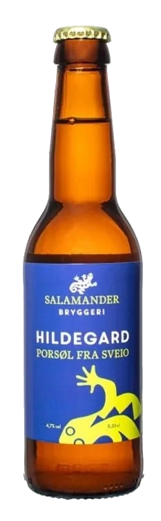 Hildegard Pors Øl 0,33l flaske Salamander