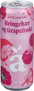 Änglamark Økologisk Br.bær/grapefrukt 0,33L