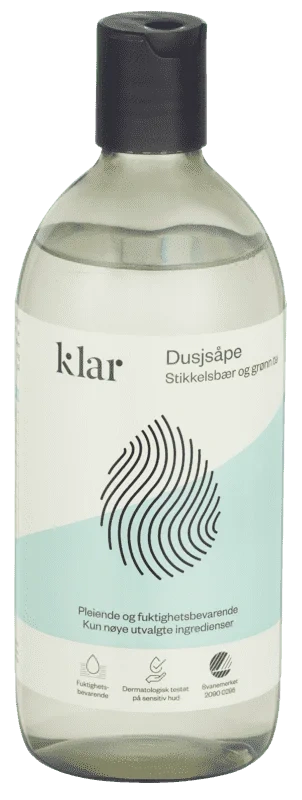 Klar Dusjsåpe 400ml
