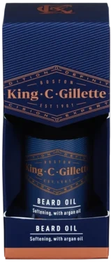 Skjeggolje Beard Oil 30ml King C Gillette