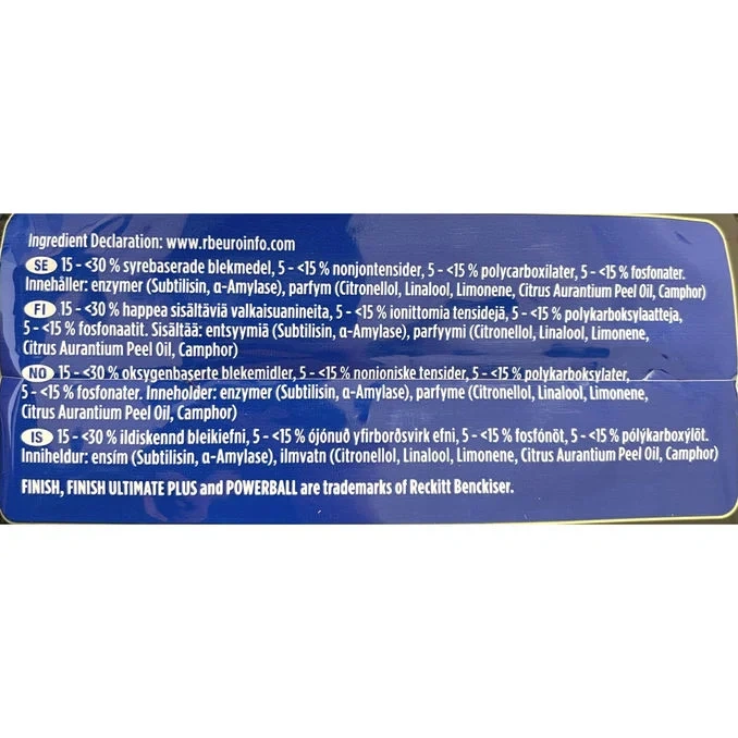 Diskmaskinstabletter Ultimate Plus 54-pack