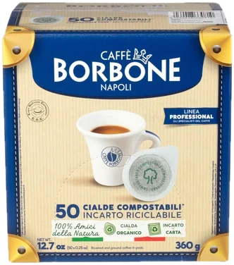 Kaffeputer Blend Red 50stk 360g Borbone