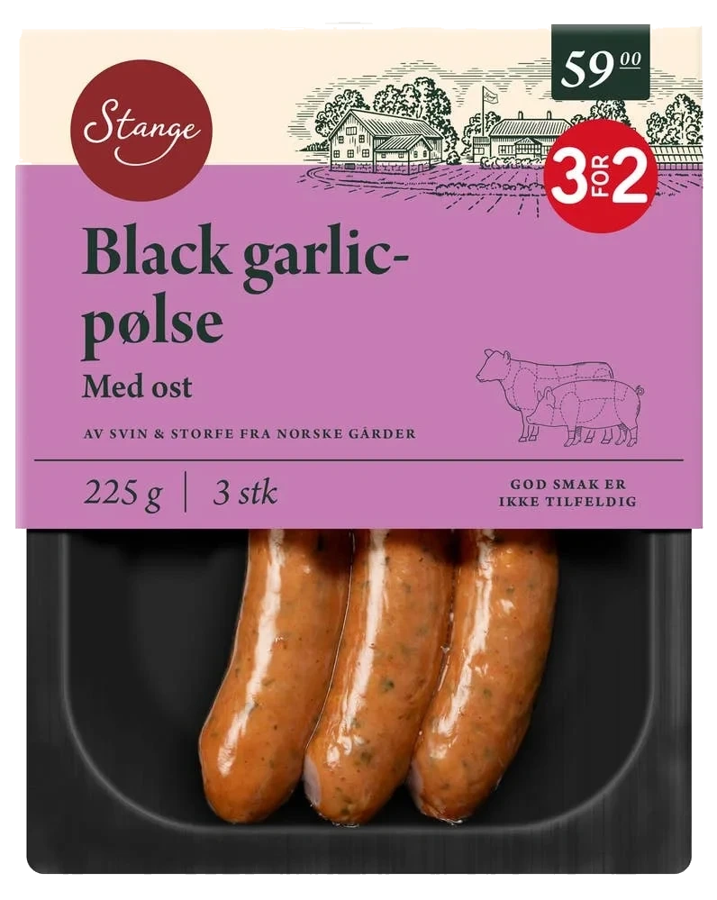 Black Garlic pølse
