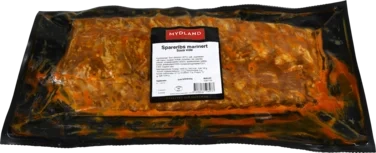 Spareribs Marinert Forkokt Ca 1kg Mydland