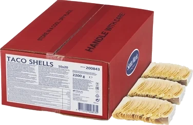 Taco Shells 2200g Santa Maria