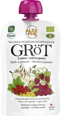 Bringebærgrøt 100g Alex&phil