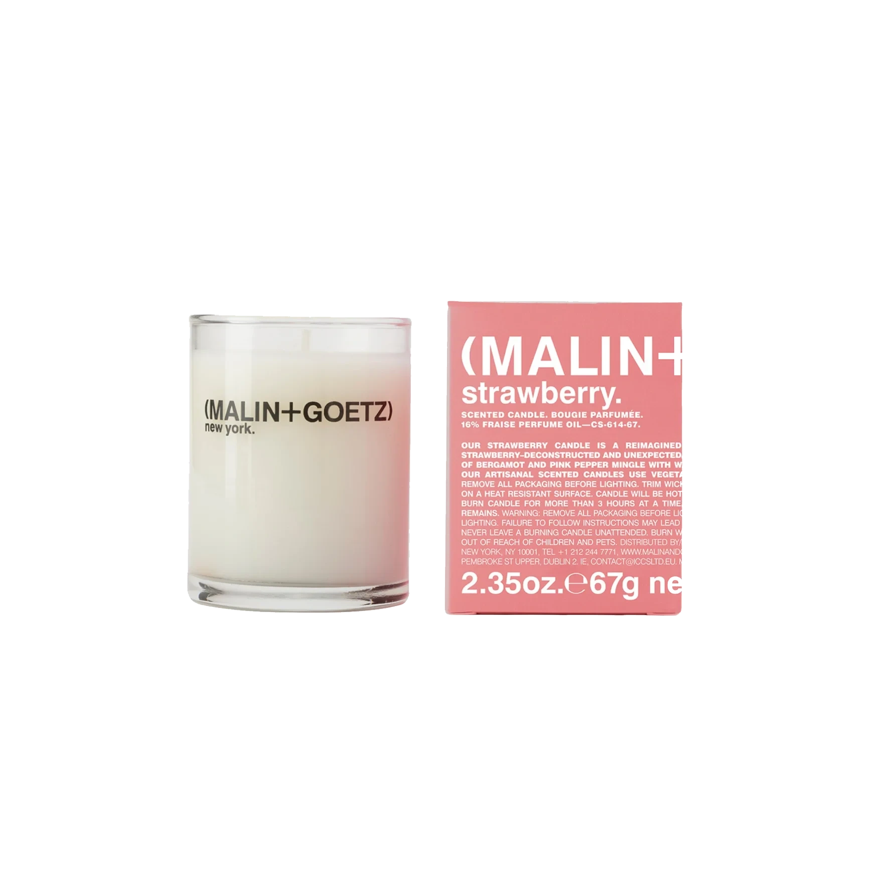 Malin+Goetz Strawberry Votive 67 g