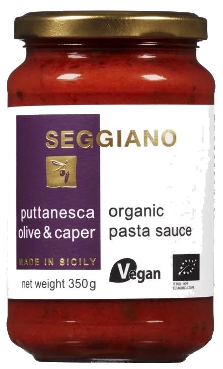 Pastasaus Puttanesca 350g Seggiano
