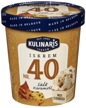 Kulinaris Iskrem Salt Karamel&Cookies 0,5l