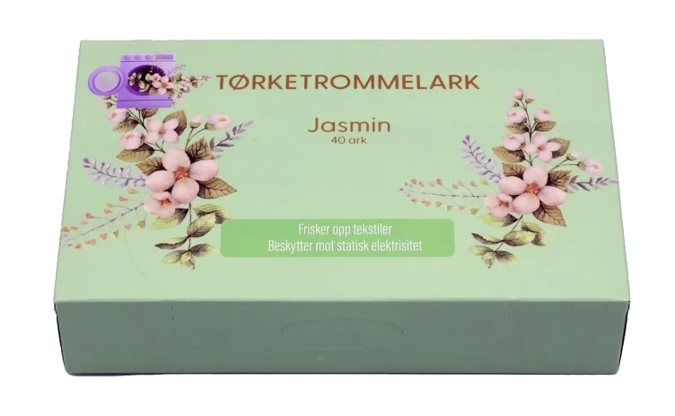 Tørketrommelark Jasmin 40stk