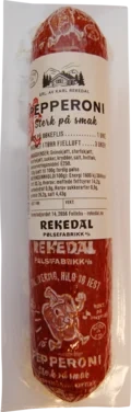 Pepperonipølse 275g Rekedal