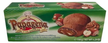 Papagena Biscuits with Hazelnut Filling 150g