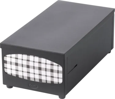Serviettdispenser Duni Matt Sort, 1stk