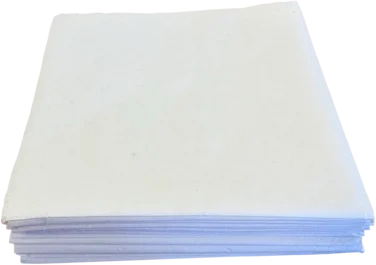Kaffeserviett, Abena Gastro, 24x24cm, 3-lags, Hvit, Nyfiber, 1/4 Fold