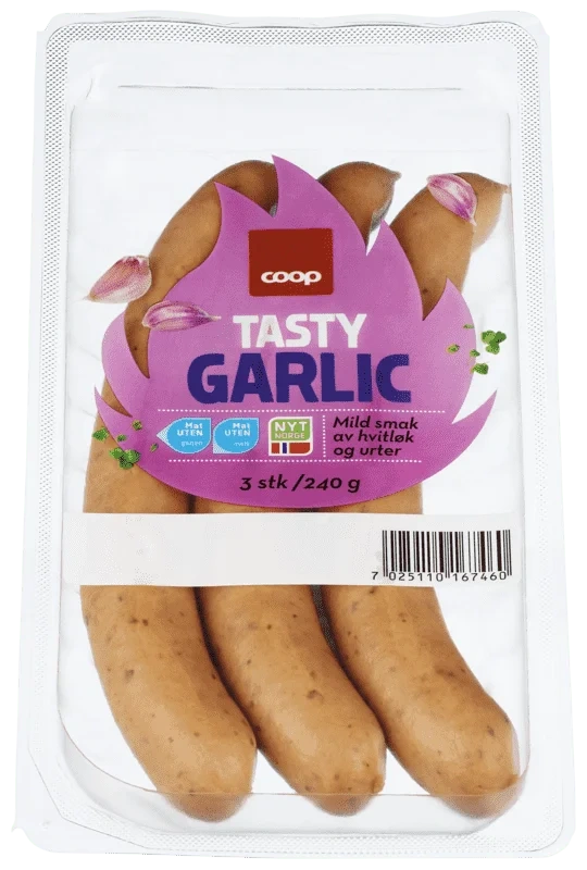 Coop Tasty Garlic 240g