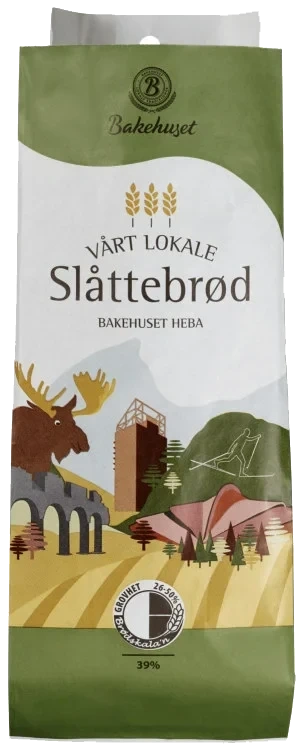 Slåttebrød 750g Bakehuset